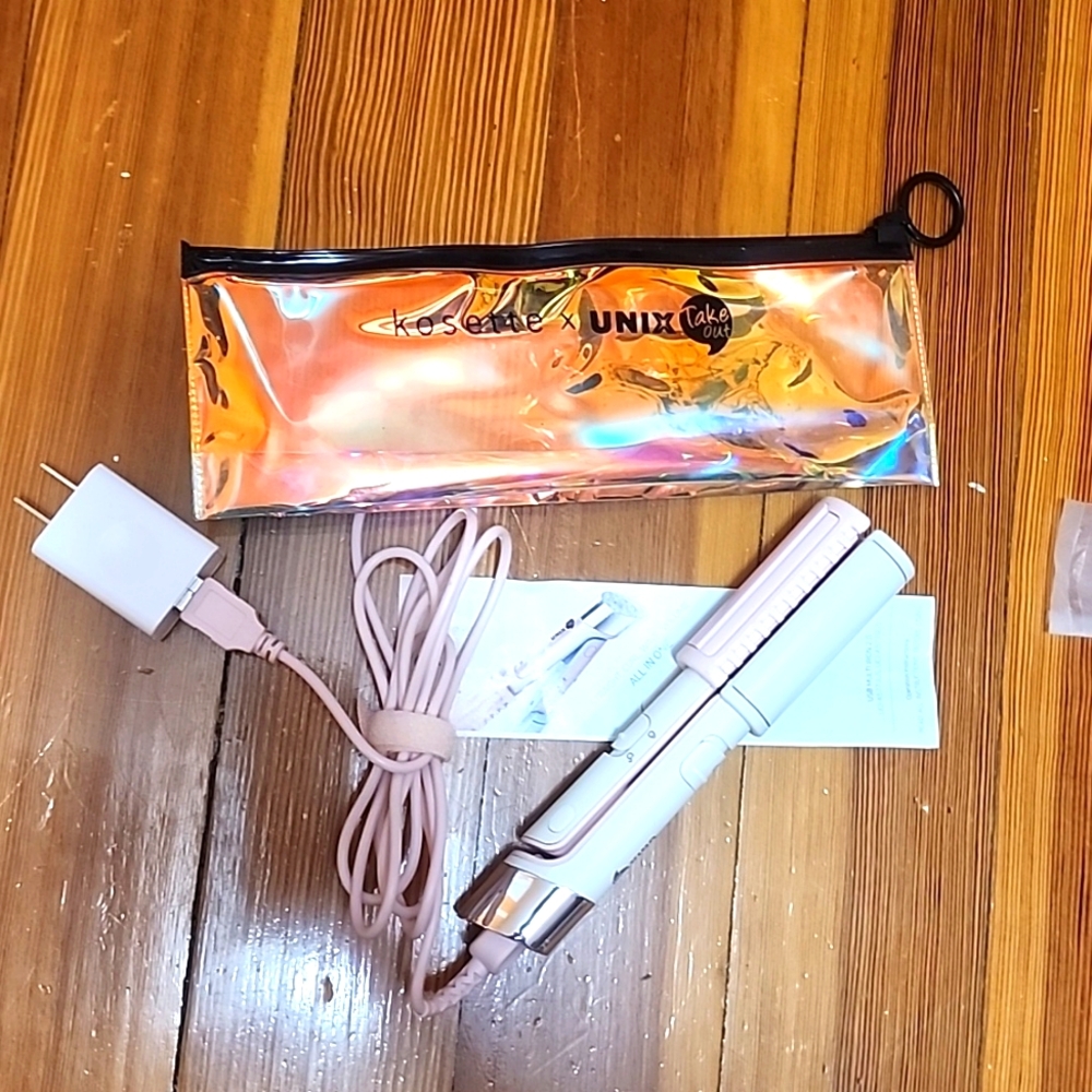 Kosette x UNIX Travel Size USB Hair Straightener with Volumizer - Gently Used
